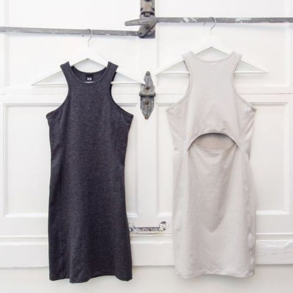 Dark Grey Tank top Dress